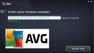 Khóa cấp phép AVG PC TuneUp & Crack