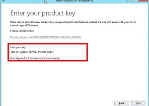 Tải xuống miễn phí khóa sản phẩm Windows 8