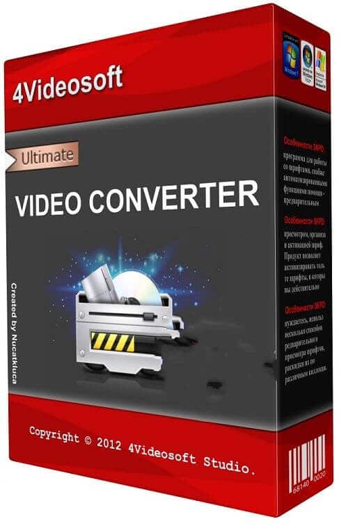 Tải 4Videosoft Video Converter Ultimate 9.1.26 Crack [ Mới Nhất]