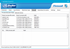 Khóa Premium SpyShelter Firewall với Crack