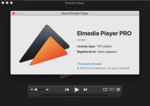 Elmedia Player Pro Crack Mac với Keygen 