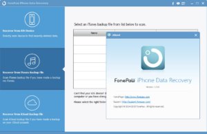 fonepaw iphone phục hồi dữ liệu crack Tải về miễn phí