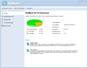 RollBack Rx Pro Full Crack + Khóa cấp phép