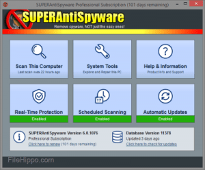 SUPERAntiSpyware Pro 10.0.1216 Crack + Khóa cấp phép [2021]