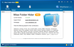 Wise Folder Hider Pro 4.2.5.165 với Full Crack